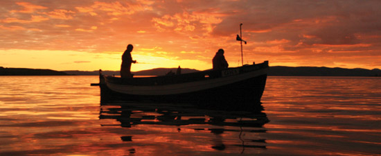 Fishing at Largs